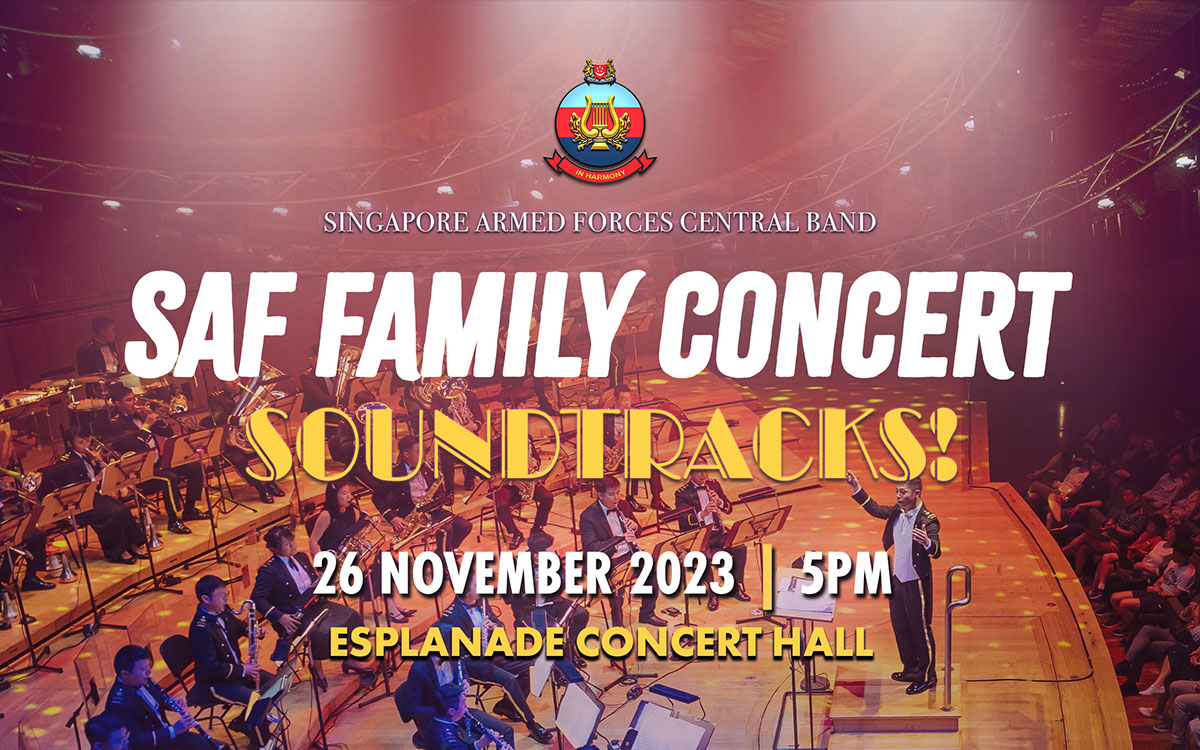 SAF Family Concert 2023: Soundtracks!